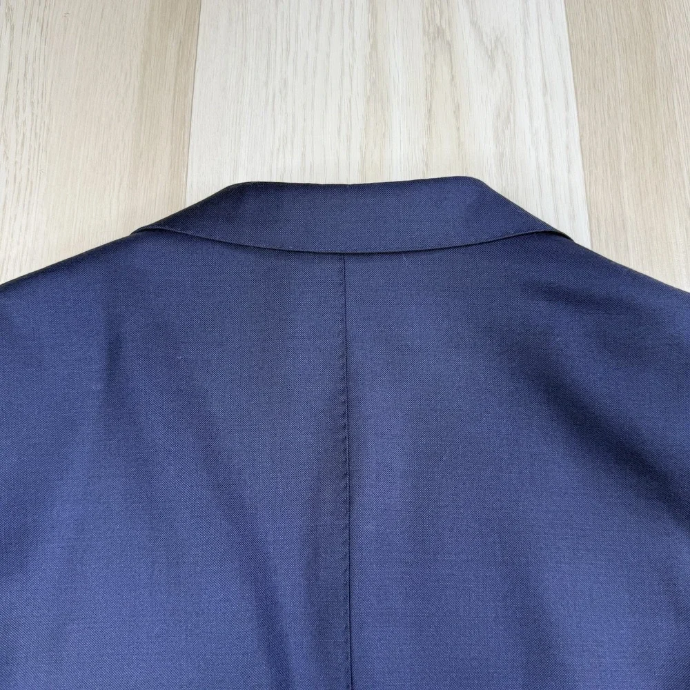Suitsupply JABAO 2 Button Suit Blue Wool Vitale Barberis Canonico Mens Size 36R